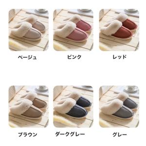 人気商品 38%OFF ルームシューズ冬 ムー...の詳細画像1