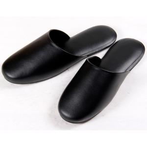 ビニールスリッパ レザー調 格安業務用スリッパ...の詳細画像1