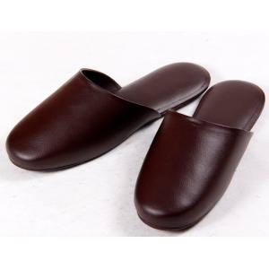 ビニールスリッパ レザー調 格安業務用スリッパ...の詳細画像2