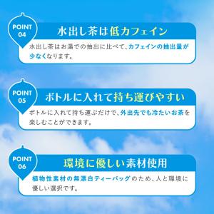 水出し 紅茶 ティーバッグ 10g×31個 和...の詳細画像5