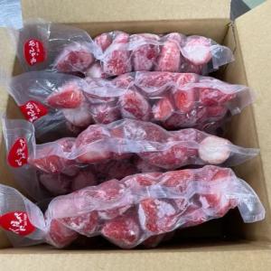 紅ほっぺ1ｋｇ・章姫1ｋｇ （各500g×2袋）もぐはぐ農園