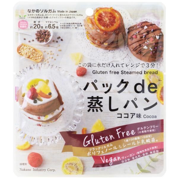 パック de 蒸しパン ココア味 80g