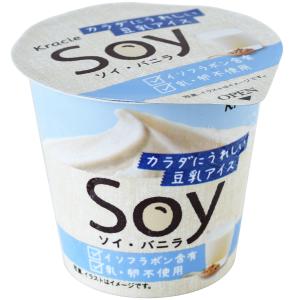 【冷凍】豆乳アイス Soy バニラ 105ml×6個入｜mogumogu