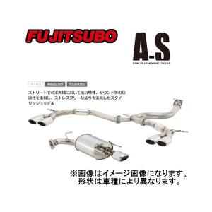 フジツボ Fujitsubo マフラー A-S アウトランダー 2.4 G 4WD DBA-CW5W 4B12 05/10〜2012/10 360-37511｜moh2