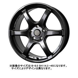 (個人宅も送料無料) クロススピード　ハイパーエディション RS6　4本セット 4/100 15×4.5 45 ダイヤモンドブラック(DBK)