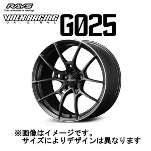RAYS レイズ ボルクレーシング G025 5/100 18x8.0J +45 マットガン