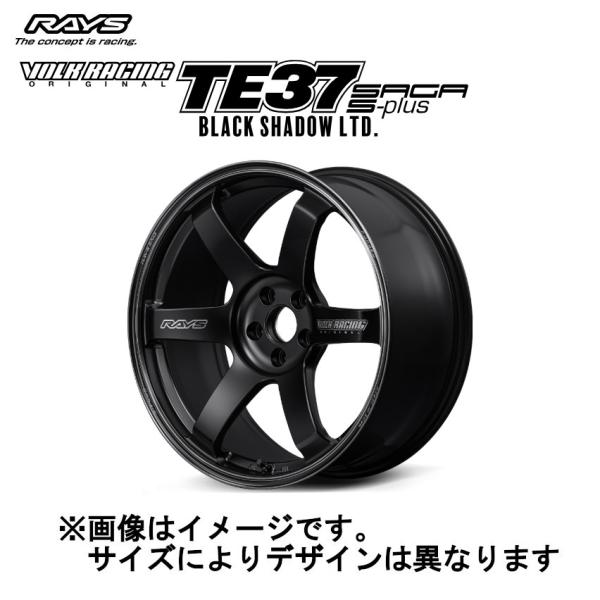 レイズ ボルクレーシング TE37 SAGA サーガ S-plus Black Shadow (4本...
