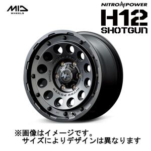 マルカサービス ナイトロパワー H12 ショットガン ホイール1本 14x5.5J