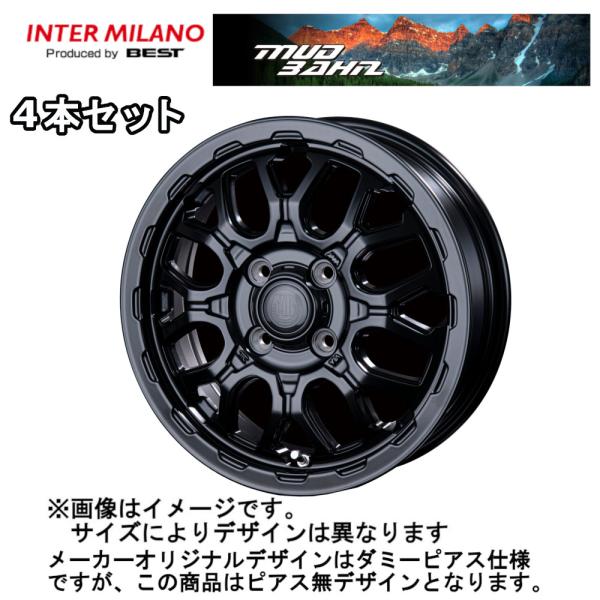 インターミラノ マッドバーン MUD BAHN XR-800M XR800M 4本セット 4/100...