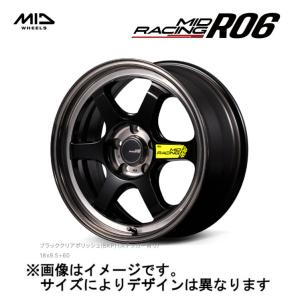 マルカサービス MID RACING MIDレーシング R06 (4本セット) 5/100 18x8