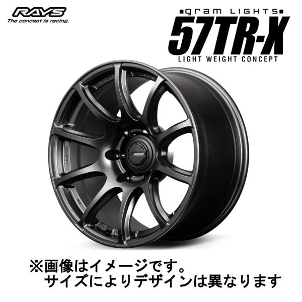 RAYS レイズ GRAM LIGHTS グラムライツ 57TR-X 5/150 18x9.0J +...