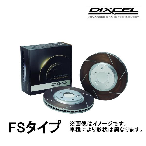 DIXCEL スリット ブレーキローター FS フロント インプレッサ Sti ブレンボ車(「R20...