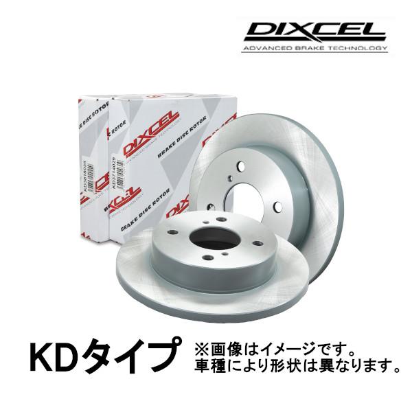 DIXCEL KD type ブレーキローター フロント サンバー NA アプライド：F型 ABS無...