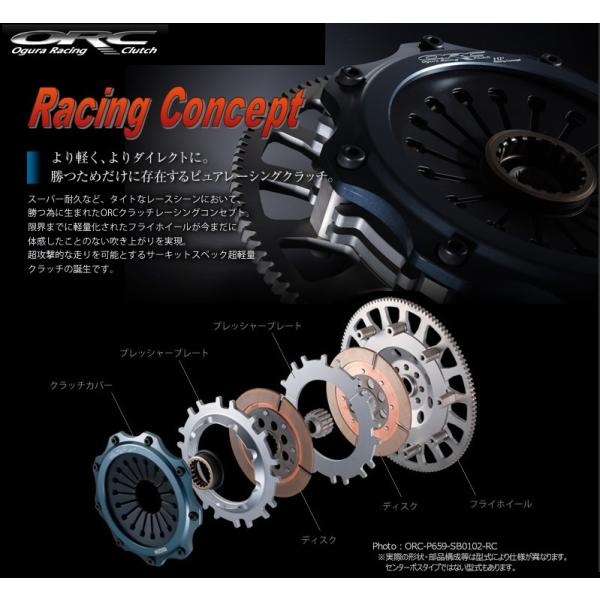 ORC クラッチ レーシングコンセプトWRX 6MT VAB EJ20T ORC659RC(ツイン)...