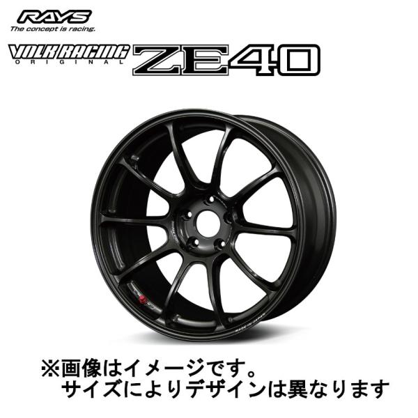 レイズ RAYS ボルクレーシング ZE40 4/100 15x7.0J +24 ダイヤモンドダーク...