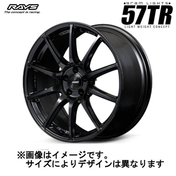 RAYS レイズ GRAM LIGHTS グラムライツ 57TR 5/114.3 18x8.0J +...