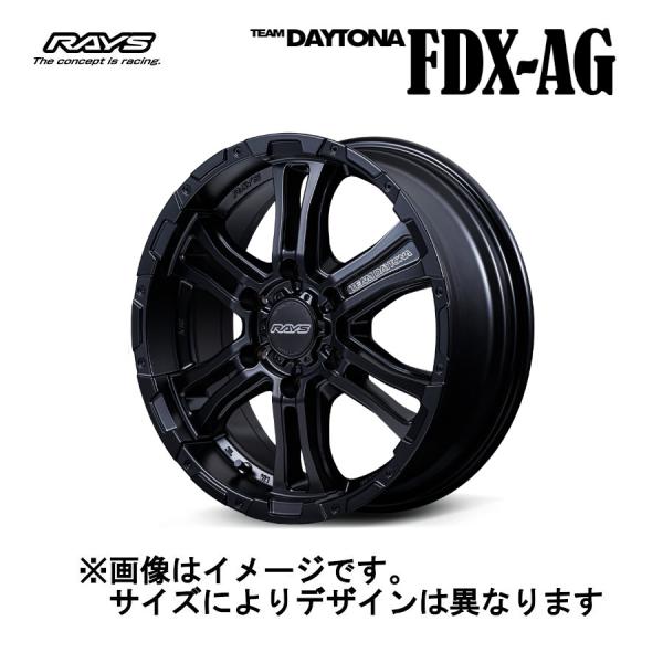 レイズ RAYS TEAM DAYTONA デイトナ FDX-AG 6/139.7 16x6.5J ...