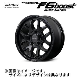 RAYS レイズ TEAM DAYTONA デイトナ F6 BOOST BLACK Edition 5/150