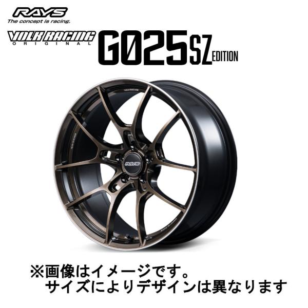 レイズ RAYS ボルクレーシング G025 SZ EDITION (4本セット) 5/114.3 ...