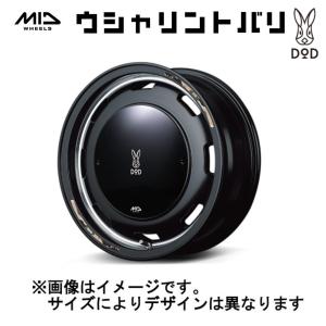 マルカサービス MID ホイール x DOD ウシャリントバリ 5H139.7 16x6.0J 