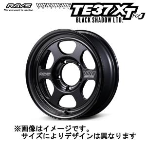 RAYS レイズ TE37XT for J Black Shadow LTD. (PH) 4本 16×6.0J-5 5H