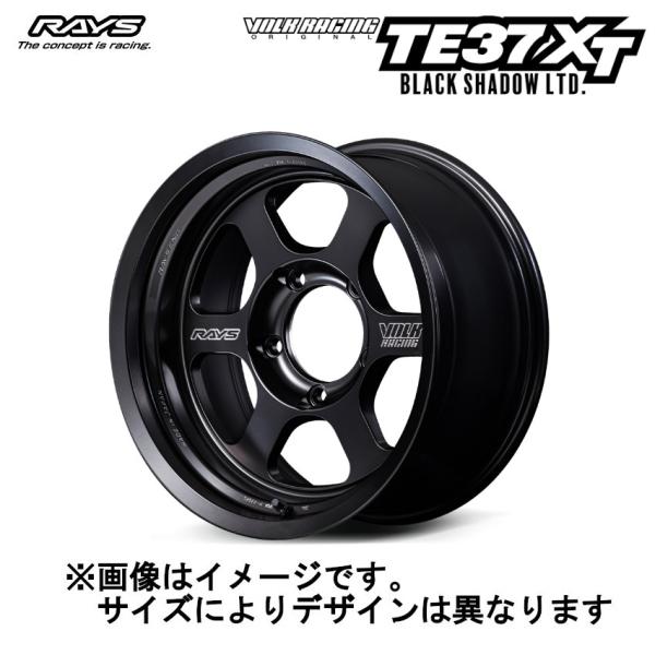 レイズ ボルクレーシング TE37XT Black shadow (2本セット) 6/139.7 1...