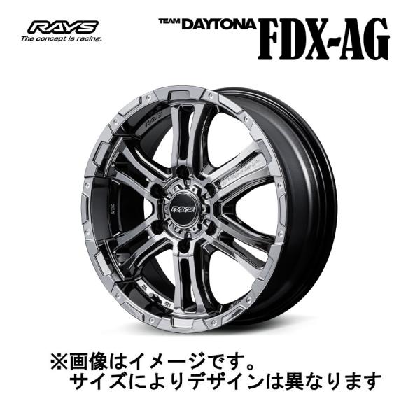 レイズ RAYS TEAM DAYTONA デイトナ FDX-AG 6/139.7 16x6.5J ...