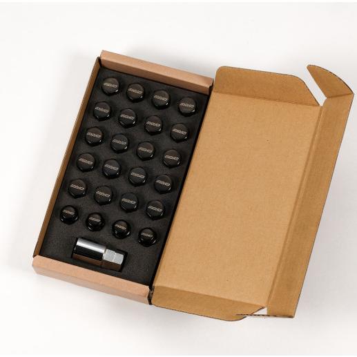 RAYS レイズ ナット＆ロックセット ロックナットブラック M12xP1.25 19HEX L31...