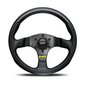 【正規品】モモ MOMO ステアリング TEAM ティーム 300mm 30φ ブラックレザー（一部...