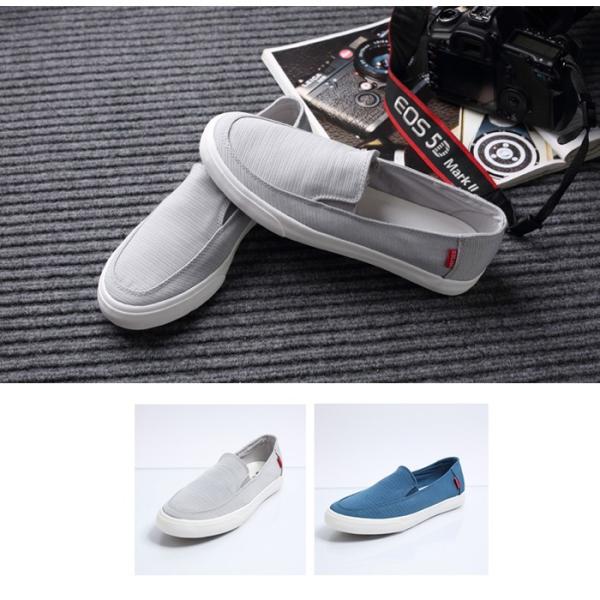 ドビーボーダースリッポン スニーカー メンズ スリッポン 靴 シューズ