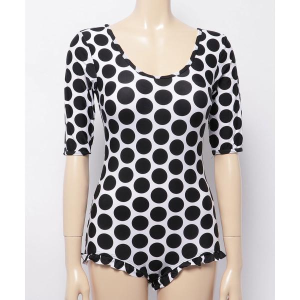 【残り僅か！】ワンピース水着 水着 ワンピース ドット レディース ワンピース水着 体系カバー スイ...