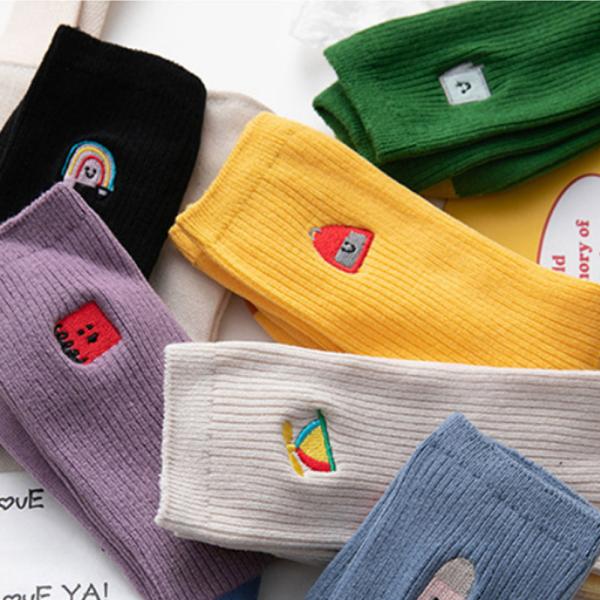靴下 レディース おしゃれ かわいい ショート 綿 綿混 ソックス 暖かい 無地 可愛い プレゼント...
