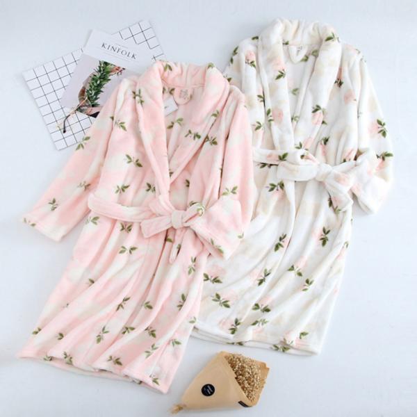 ルームガウン レディース ルームウエア カーディガン ふわふわ 暖かい あったか ルーム ガウン リ...