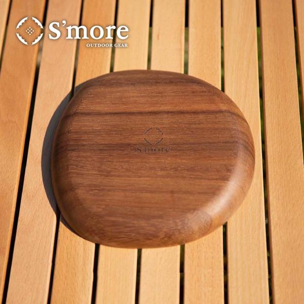 【S'more / Woodi plate M 】木製プレート【20×20cm Mサイズ】