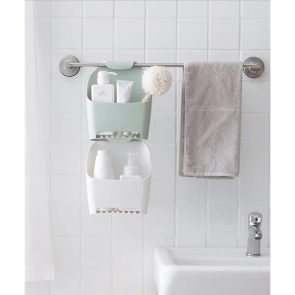 バスラック タオルバーバスケット 浴室 収納 バス 収納ボックス お風呂 ふろ お風呂場 バスルーム...