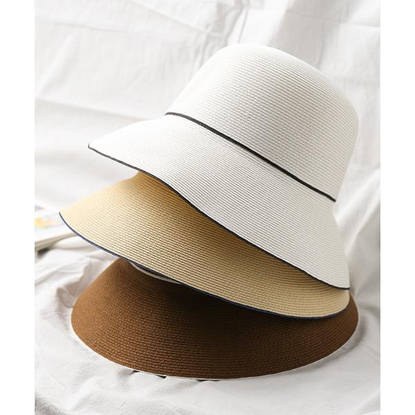 【麦わらハット】 帽子 麦わら帽子 レディース つば広 つば広ハット 紫外線対策 UV対策 天然素材...