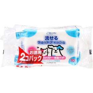 クリーンワン 流せるウェットティッシュ 花粉ケア...の商品画像