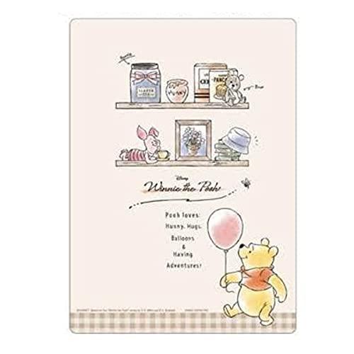 カミオジャパン 下敷き B5 日本製 ディズニー (300657 くまのプーさん チェック)