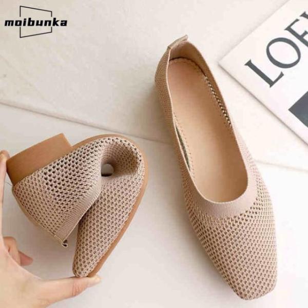 通気性抜群で履きやすいメッシュ編みパンプス 柔らかい おしゃれ 軽量 軽い 大きいサイズ靴 レディー...