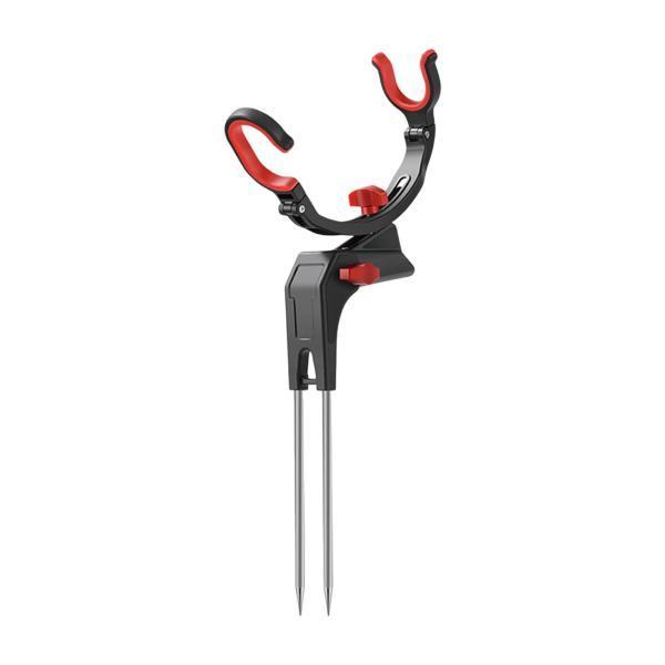 釣り竿ホルダーバンク 魚竿ラックスタンド 地面用 ステンレススチールアクセサリー 男向けプロフェッシ...