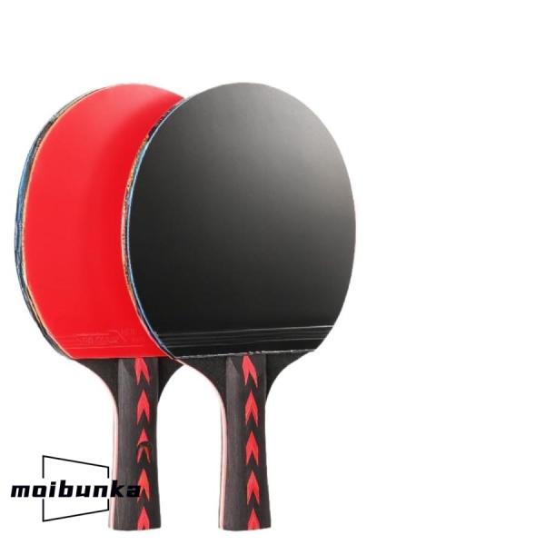 卓球ラケット 攻撃用 守備用 ボール3個つき 公式試合使用可