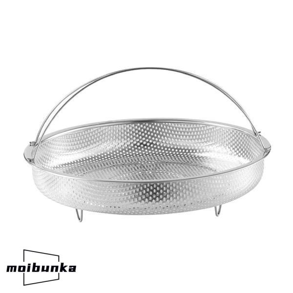 スチーマーバスケット野菜野菜蒸しバスケット食品蒸しバスケットラウンドストレーナーステンレス鋼蒸しバス...