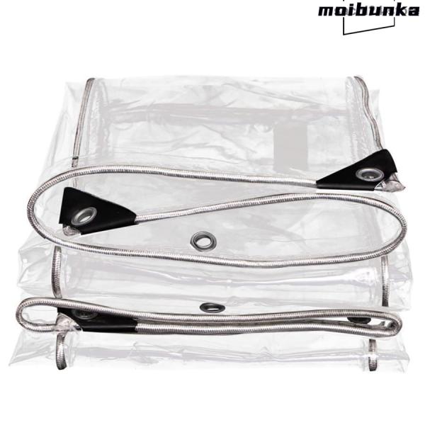 防水シート 防雨 透明シート タープ シート 屋外の透明 雨よけシート 植物保護カバー 防風 隔離 ...