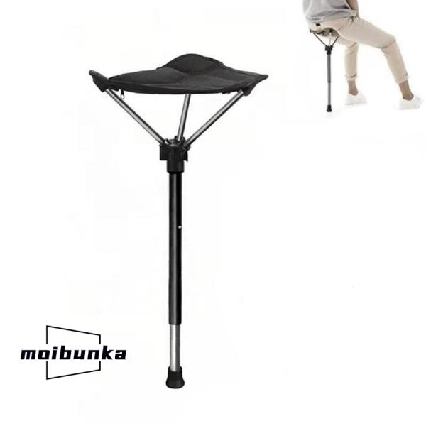 チェア アウトドアチェア 耐荷重125kg 折りたたみ椅子 スタンディングチェア コンパクトチェア ...