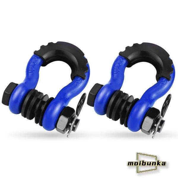 シャックル 自動車用牽引 3/4 インチ Dリングシャックル 7/8 インチ スクリューピン 4.7...