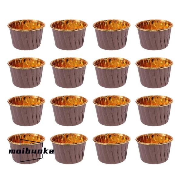 フィンカップ 紙製 マフィン型 紙 カップケーキ 型 耐熱 100枚入 ミニ 小さいサイズ 可愛い ...