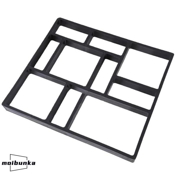 コンクリートパス金型 型枠 ガーデン舗装型 再利用可能 舗装セメントブリックモールド 用庭芝モールド