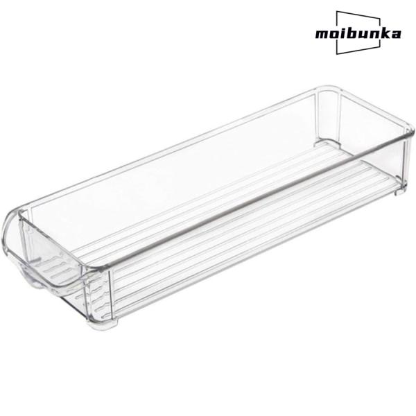 冷蔵庫用収納ボックス冷蔵庫トレイ収納ボックス?冷蔵庫収納ボックス重ねて収納できる透明プラスチック収納...
