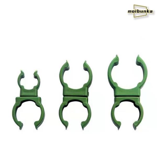 園芸クリップ 支柱クリップ 50個セット 誘引クリップ 直交 ジョイント 園芸 菜園 クロスバンド ...