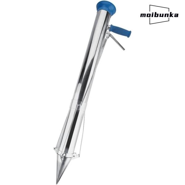 苗 移植機 野菜栽培 ステンレス製 ハンドプランター ロングハンドル ユニバーサル 播種機(シングル...